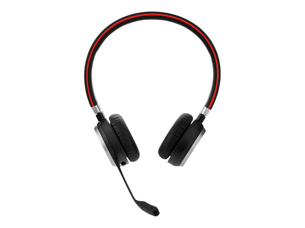 Jabra Evolve 65 SE MS Stereo - Auricular - en oreja - Bluetooth - inalámbrico - USB - Certificado para Equipos de Microsoft - para Jabra Evolve; LINK 380a MS-2
