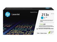 HP 213X - Alto rendimiento - cián - original - LaserJet - cartucho de tóner (W2131X) - para Color LaserJet Enterprise 6700, MFP 5800, MFP 6800; LaserJet Enterprise Flow MFP 6800-2