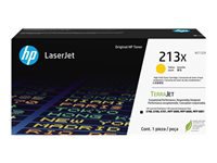 HP 213X - Alto rendimiento - amarillo - original - LaserJet - cartucho de tóner (W2132X) - para Color LaserJet Enterprise 5700dn, 6700dn, MFP 6800dn