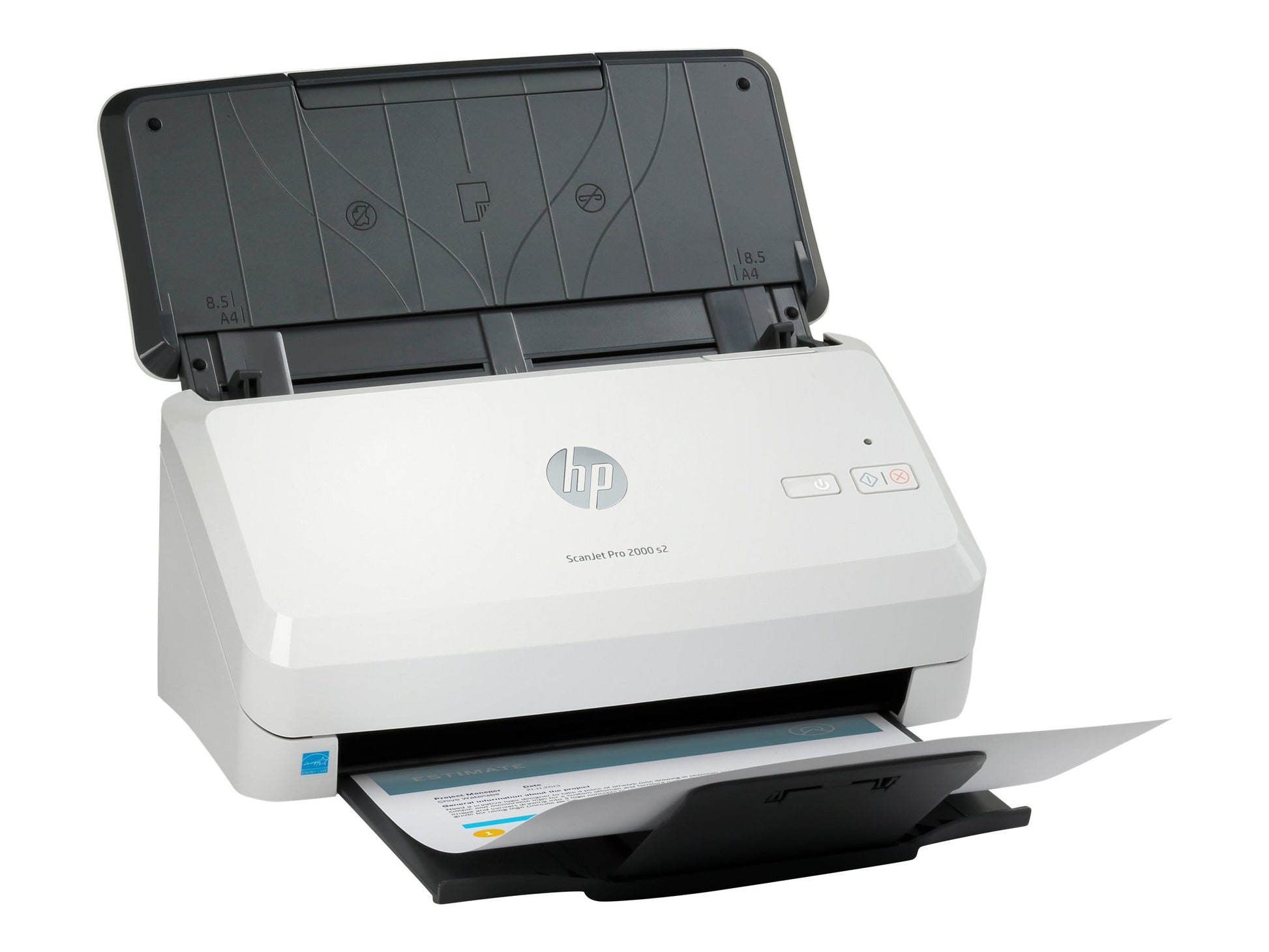 HP Scanjet Pro 2000 s2 Sheet-feed - Escáner de documentos - CMOS / CIS - a dos caras - 216 x 3100 mm - 600 ppp x 600 ppp - hasta 35 ppm (mono) - Alimentador automático de documentos (ADF) (50 hojas) - hasta 3500 exploraciones por día - USB 3.0-9
