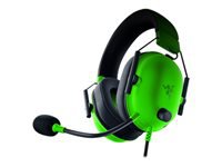Razer BlackShark V2 X - Auricular - tamaño completo - cableado - conector de 3,5 mm - aislamiento de ruido - verde razer-28