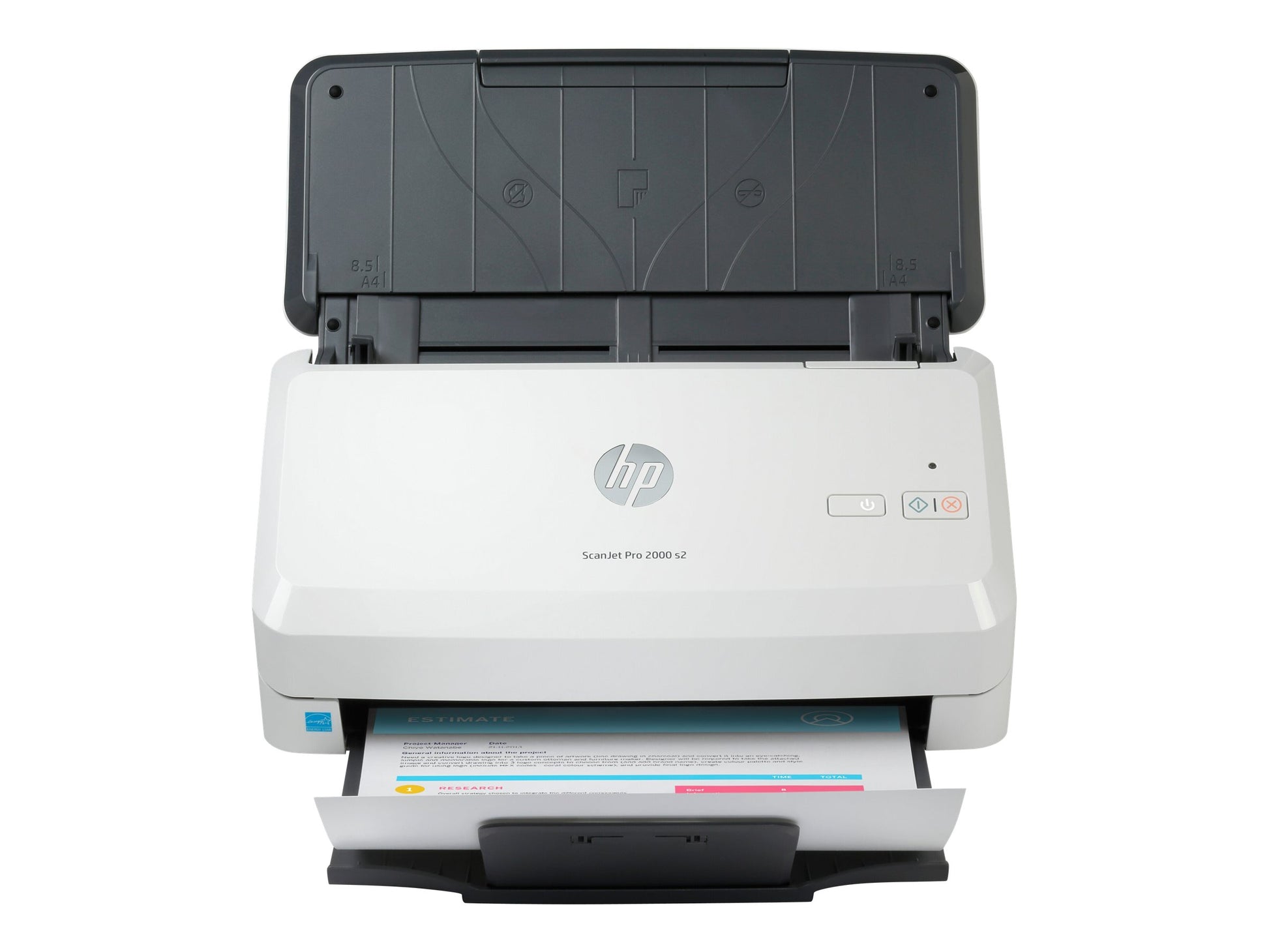 HP Scanjet Pro 2000 s2 Sheet-feed - Escáner de documentos - CMOS / CIS - a dos caras - 216 x 3100 mm - 600 ppp x 600 ppp - hasta 35 ppm (mono) - Alimentador automático de documentos (ADF) (50 hojas) - hasta 3500 exploraciones por día - USB 3.0-8