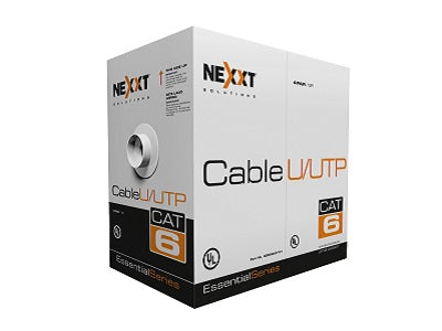 Nexxt Essential Cat6 UTP Cable 4P 24AWG CMX 102m GR-1