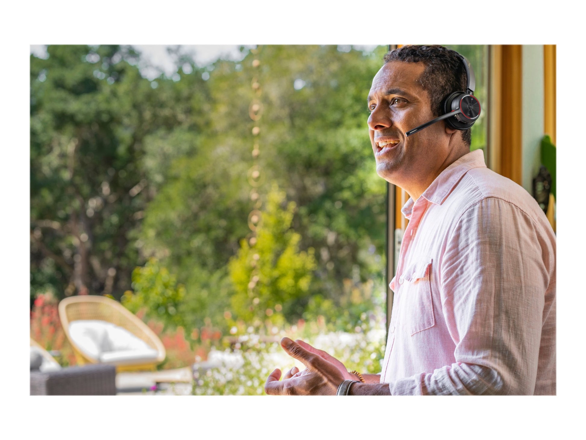 Poly Voyager 4320-M - Auricular - en oreja - Bluetooth - inalámbrico, cableado - USB-A a través de adaptador Bluetooth - negro - Certificado para Equipos de Microsoft, Certificado por Zoom-7