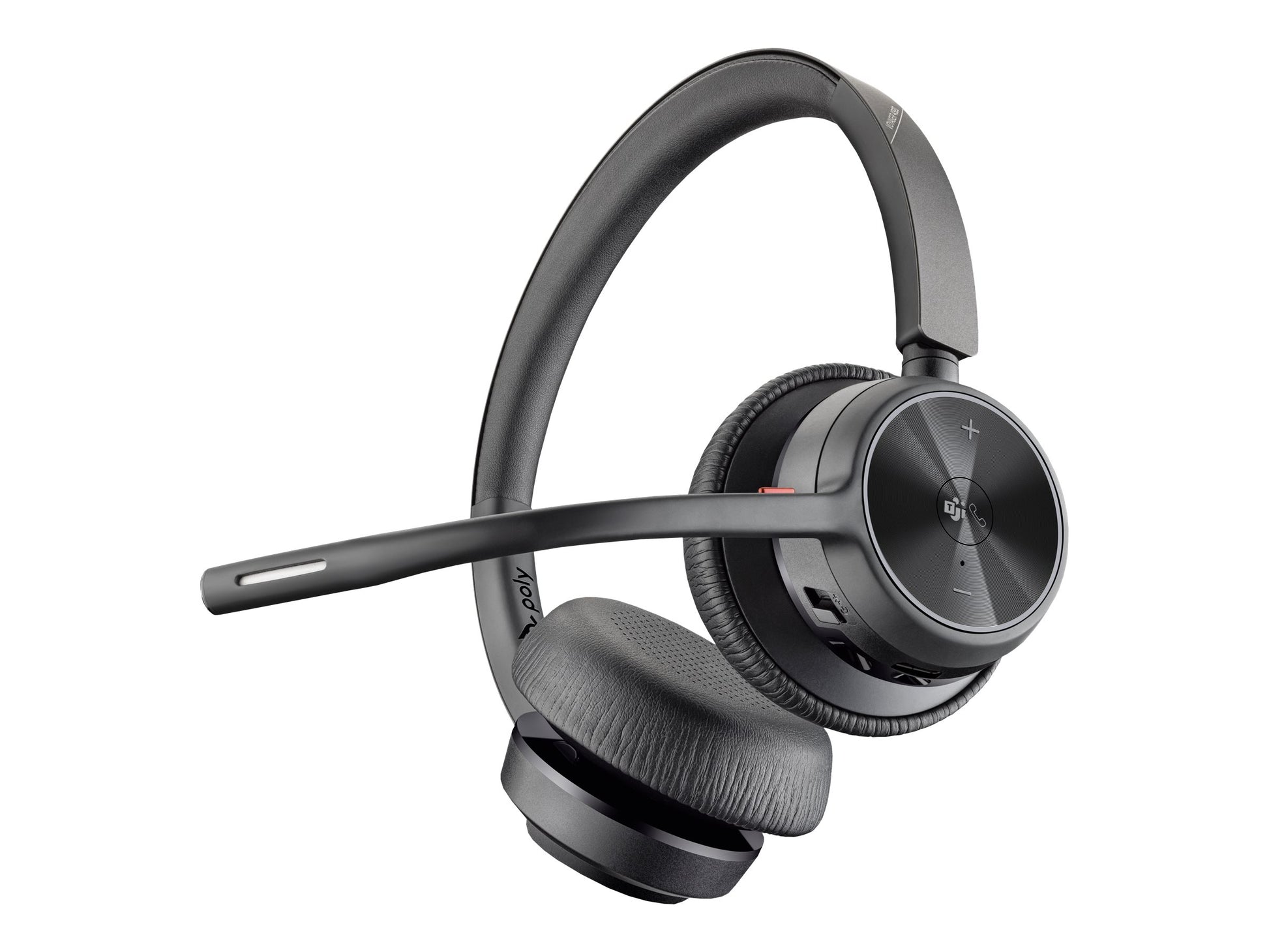 Poly Voyager 4320-M - Auricular - en oreja - Bluetooth - inalámbrico, cableado - USB-A a través de adaptador Bluetooth - negro - Certificado para Equipos de Microsoft, Certificado por Zoom-11