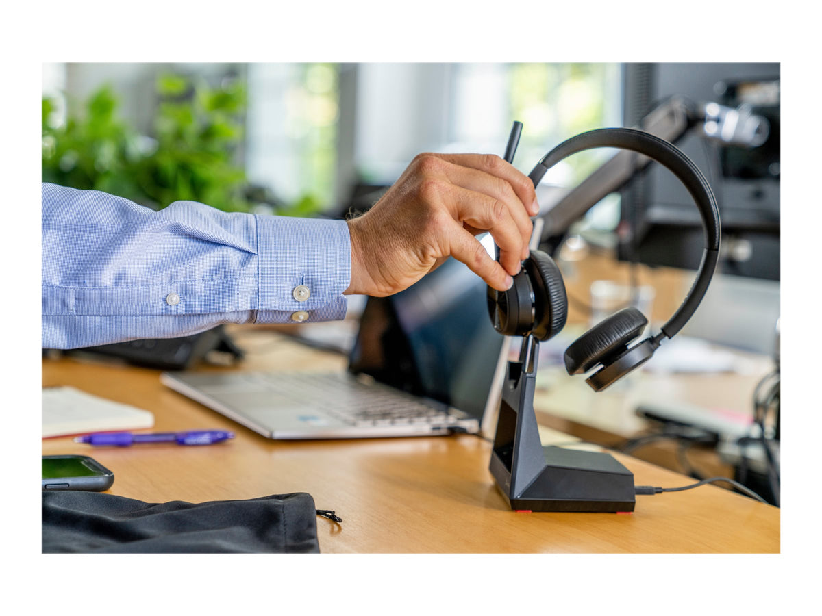 Poly Voyager 4320-M - Auricular - en oreja - Bluetooth - inalámbrico, cableado - USB-A a través de adaptador Bluetooth - negro - Certificado para Equipos de Microsoft, Certificado por Zoom-12