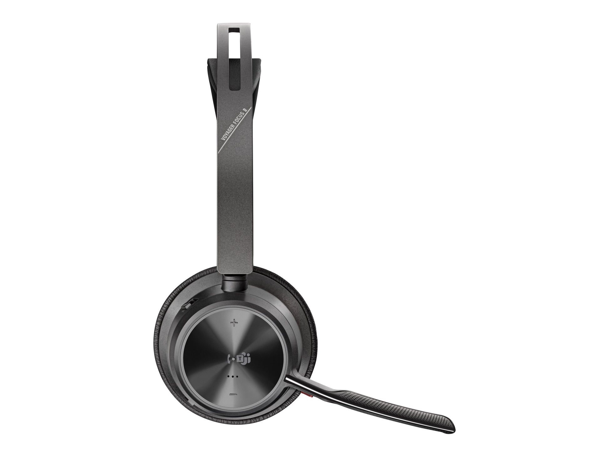 Poly Voyager Focus 2-M - Auricular - en oreja - Bluetooth - inalámbrico, cableado - cancelación de sonido activo - USB-A a través de adaptador Bluetooth - negro - Certificado para Equipos de Microsoft-9