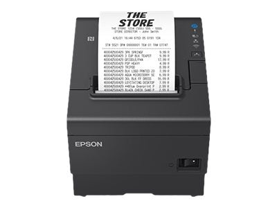 Epson OmniLink TM-T88VII - Impresora de recibos - línea térmica - Rollo (7,95 cm) - 180 ppp - hasta 500 mm/segundo - USB, LAN - cortador - negro-16