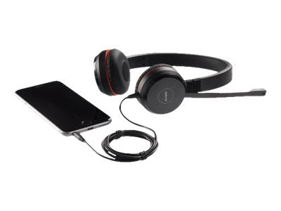 Jabra Evolve 30 II MS stereo - Auricular - en oreja - cableado - USB, conector de 3,5 mm - Certificado para Skype Empresarial