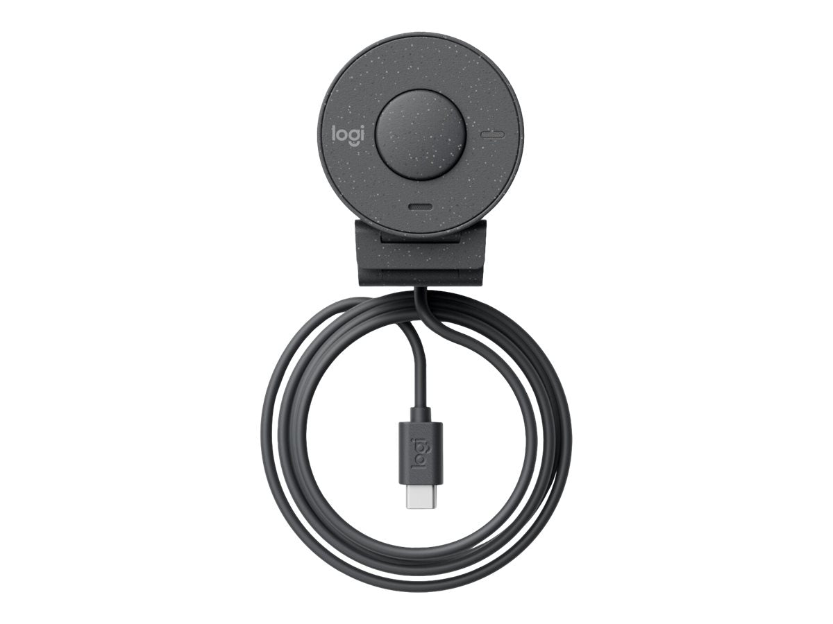 Logitech BRIO 300 - Webcam - color - 2 MP - 1920 x 1080 - 1080p, 720p - audio - USB-C-10