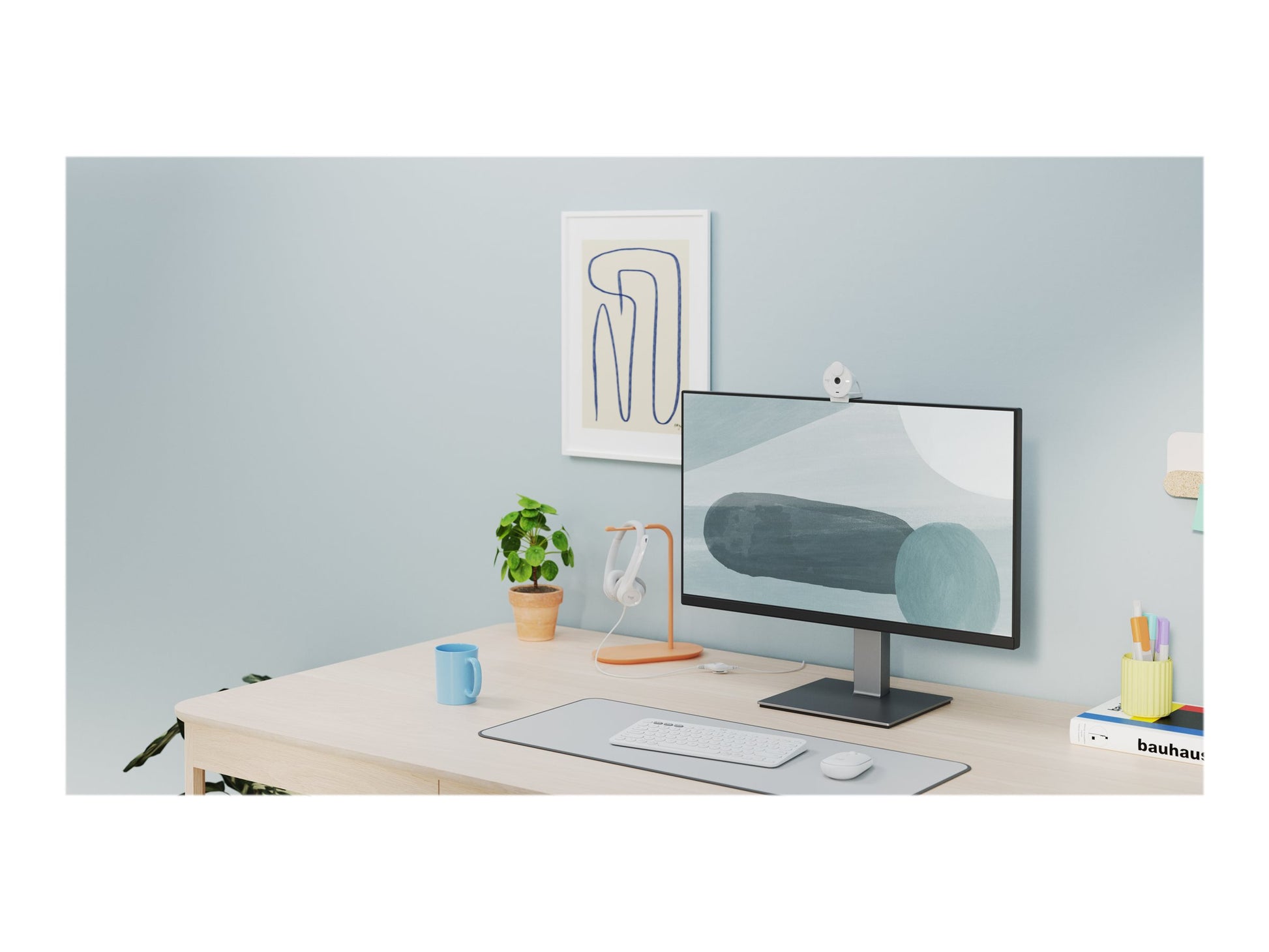 Logitech BRIO 300 - Webcam - color - 2 MP - 1920 x 1080 - 1080p, 720p - audio - USB-C-13