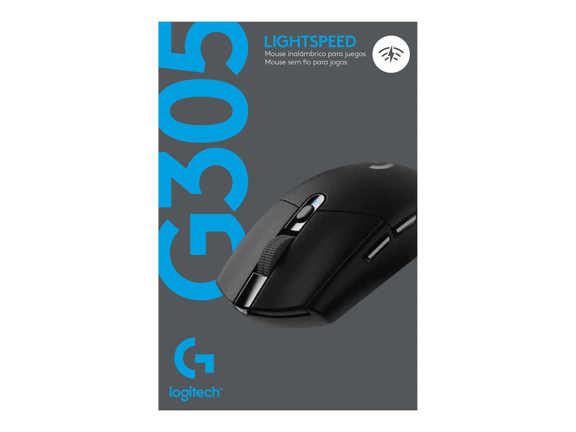 Logitech G G305 - Ratón - óptico - 6 botones - inalámbrico - 2.4 GHz - receptor inalámbrico USB - negro-17