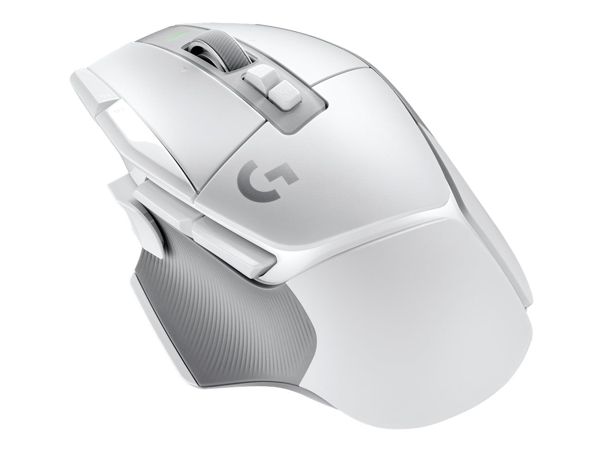Logitech G G502 X LIGHTSPEED - Ratón - óptico - inalámbrico - 2.4 GHz - receptor USB de Logitech LIGHTSPEED - blanco-11