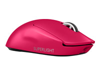 Logitech G PRO X SUPERLIGHT 2 LIGHTSPEED Wireless Gaming Mouse, Magenta - Ratón - gaming - óptico - 5 botones - inalámbrico - 2.4 GHz - receptor USB de Logitech LIGHTSPEED - magenta-6