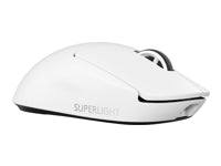 Logitech G PRO X SUPERLIGHT 2 LIGHTSPEED Wireless Gaming Mouse, White - Ratón - gaming - óptico - 5 botones - inalámbrico - 2.4 GHz - receptor USB de Logitech LIGHTSPEED - blanco-9
