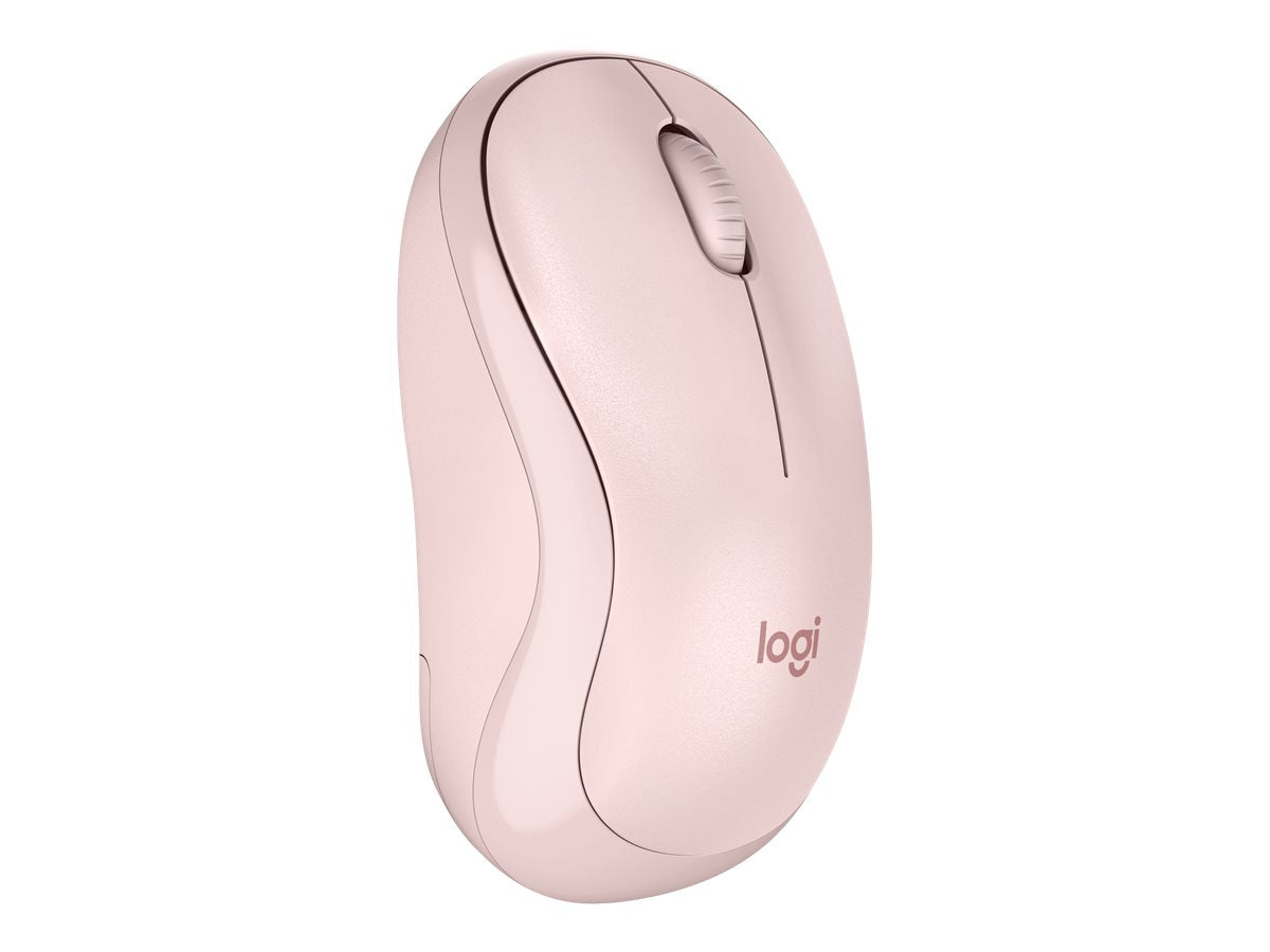 Logitech M240 Silent Bluetooth Mouse, Compact, Portable, Smooth Tracking, Rose - Ratón - 3 botones - inalámbrico - Bluetooth - rosa
