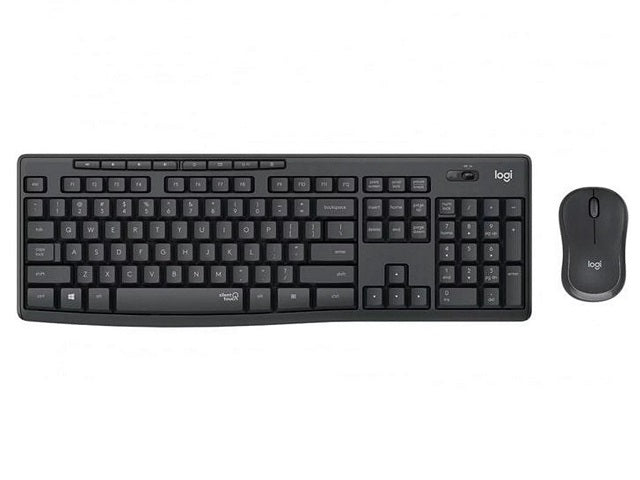 Logitech - Keyboard and mouse set - Wireless - Graphite - MK370 Combo for Business Span-3