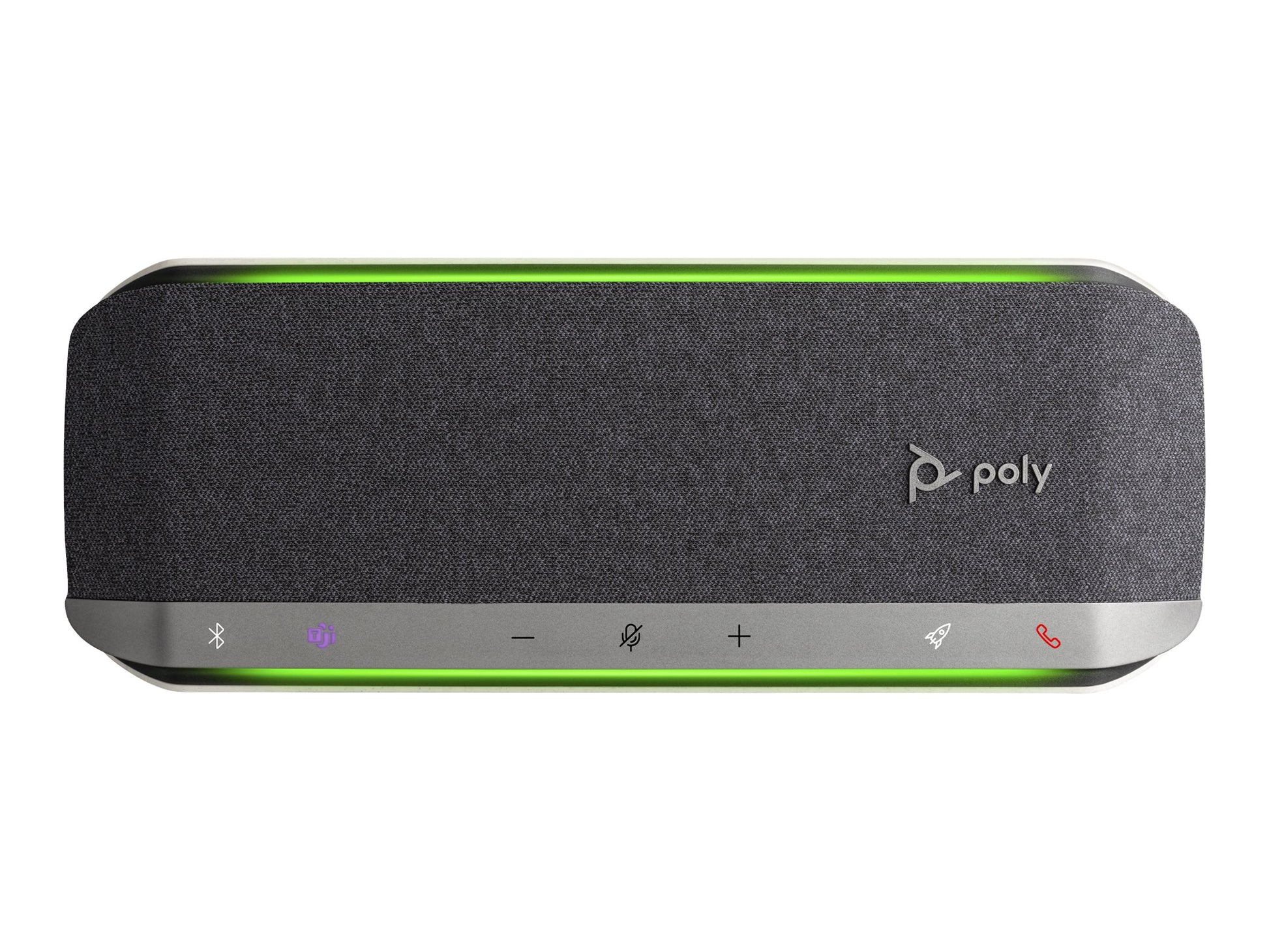 Poly Sync 40-M - Altavoz de manos libres inteligente - Bluetooth - inalámbrico, cableado - USB-A, USB-C - plata - Certificado para Equipos de Microsoft, Certificado por Zoom-4