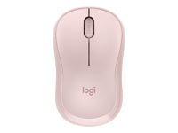 Logitech M240 Silent Bluetooth Mouse, Compact, Portable, Smooth Tracking, Rose - Ratón - 3 botones - inalámbrico - Bluetooth - rosa
