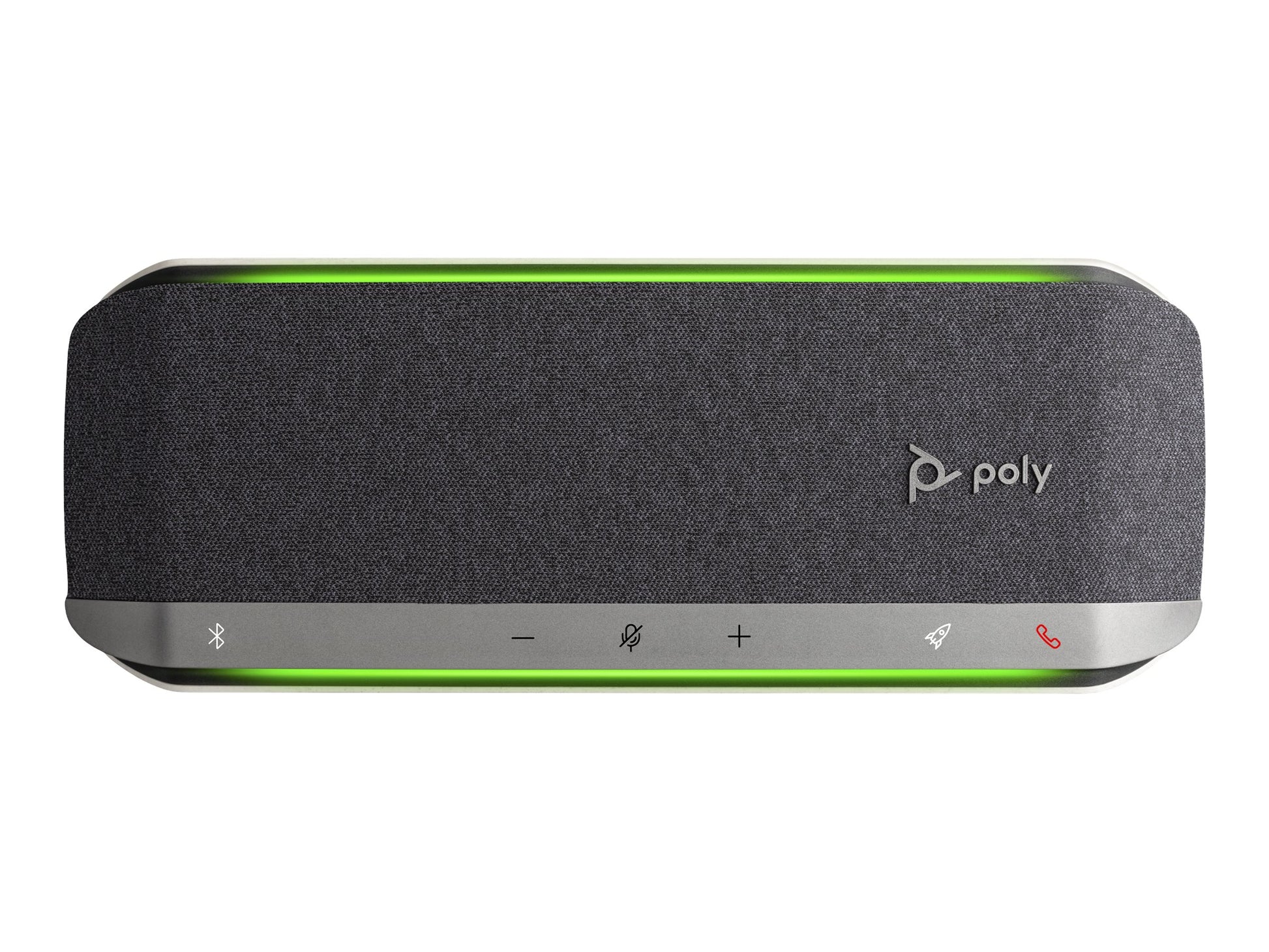 Poly Sync 40-M - Altavoz de manos libres inteligente - Bluetooth - inalámbrico, cableado - USB-A, USB-C - plata - Certificado para Equipos de Microsoft, Certificado por Zoom-12