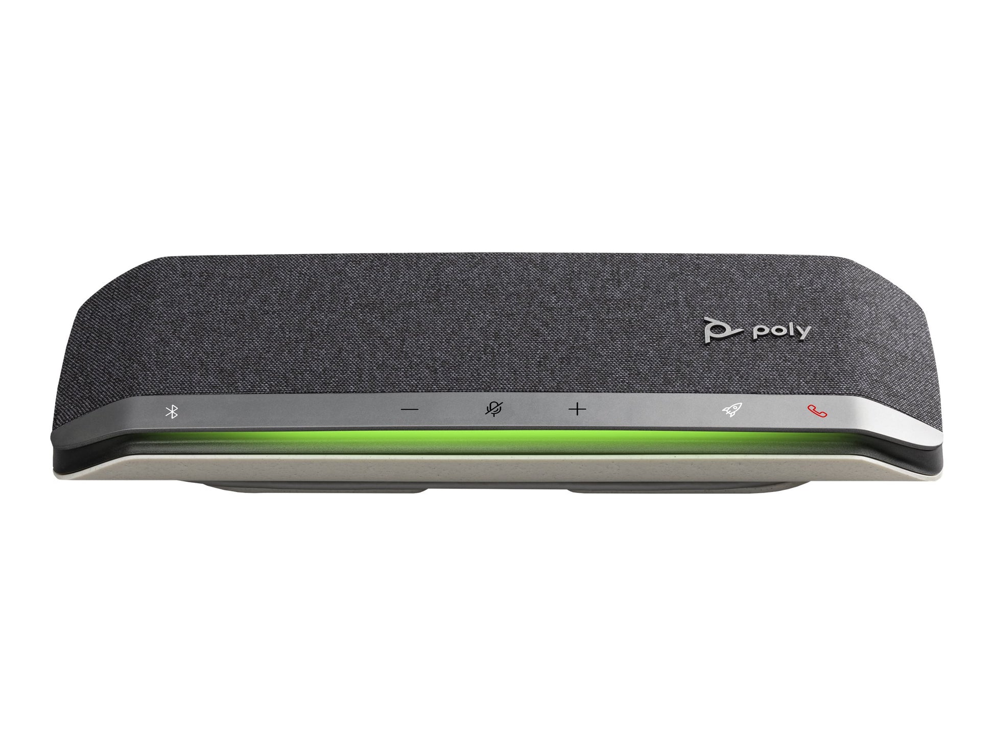 Poly Sync 40-M - Altavoz de manos libres inteligente - Bluetooth - inalámbrico, cableado - USB-A, USB-C - plata - Certificado para Equipos de Microsoft, Certificado por Zoom-15