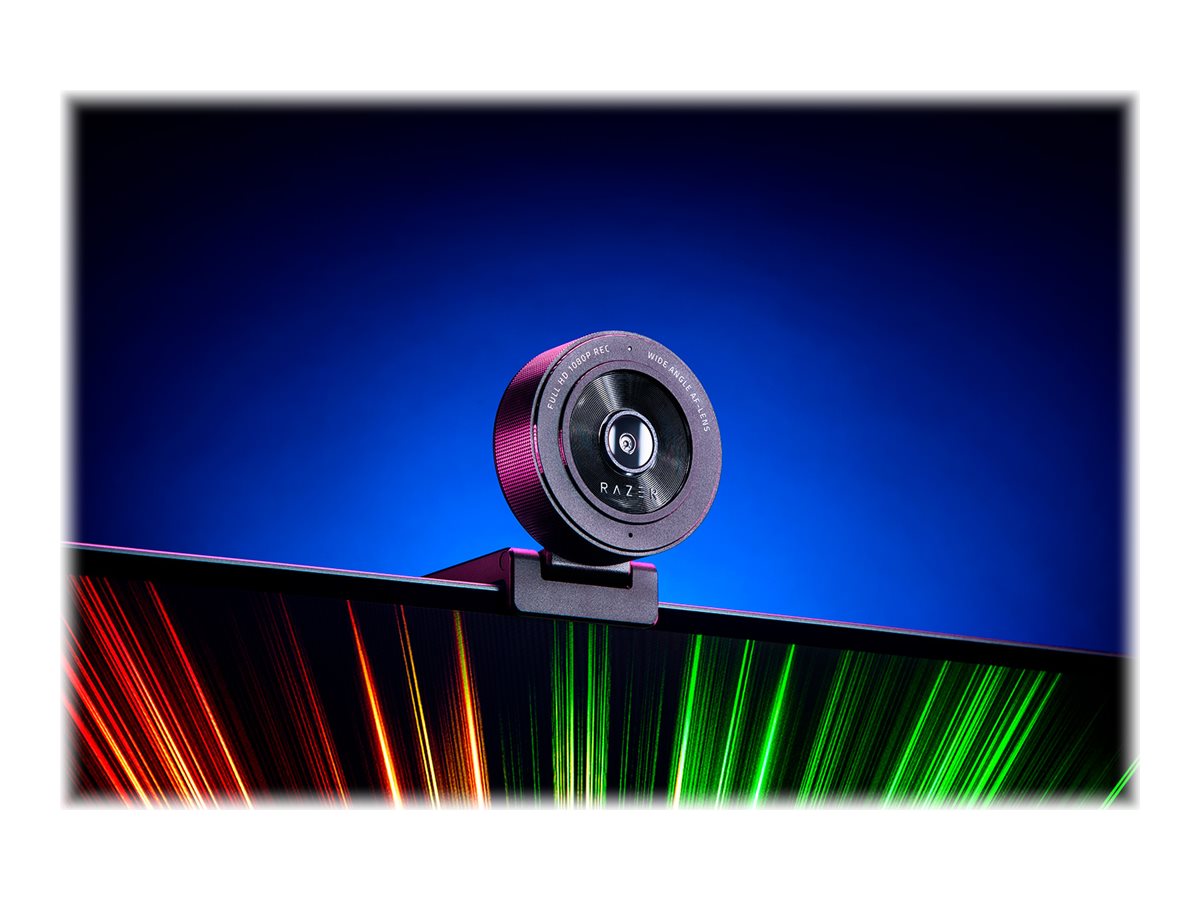 Razer Kiyo X - Webcam - color - 2,1 MP - 1920 x 1080 - audio - USB 2.0 - MJPEG, YUV2-6
