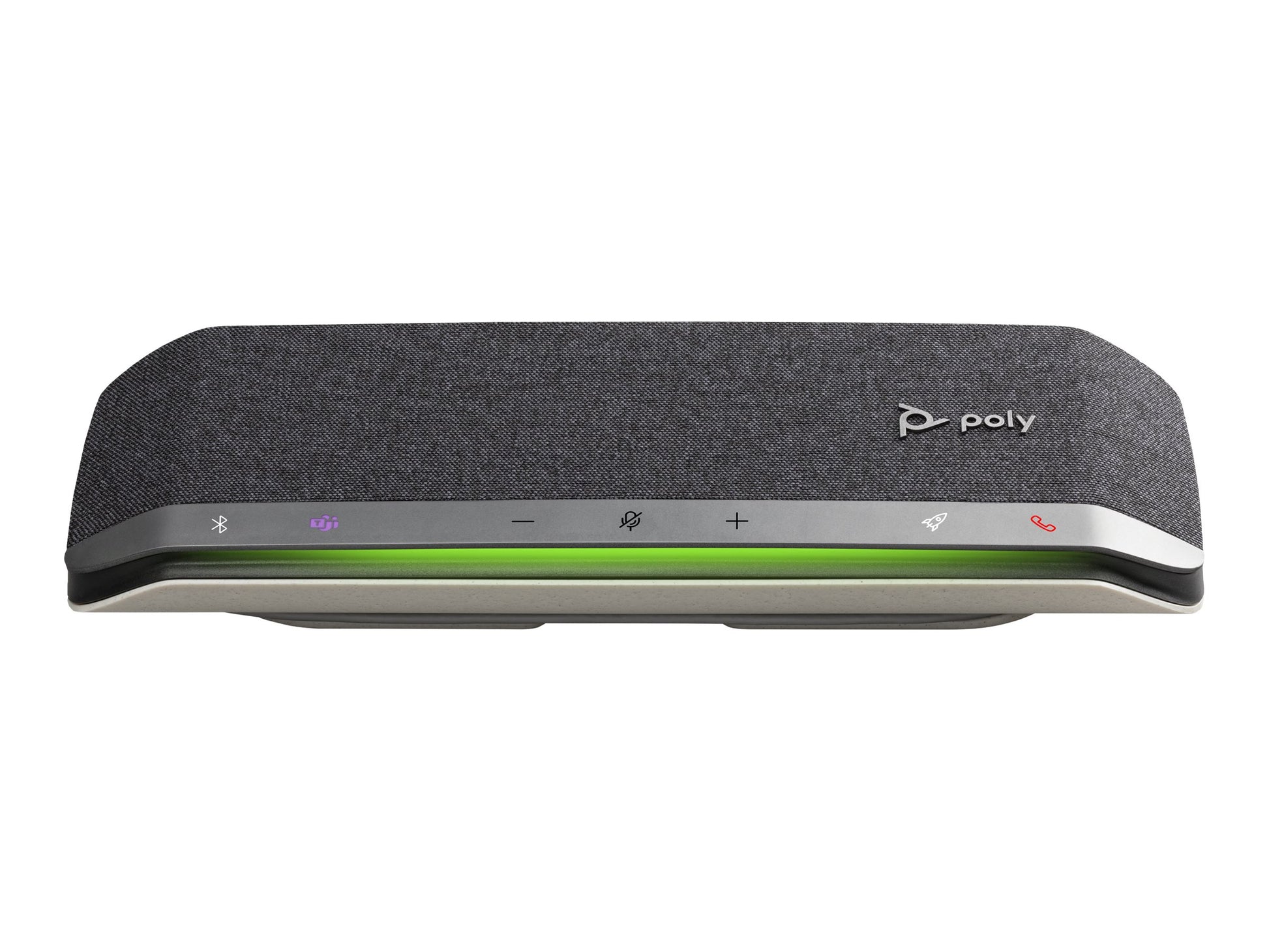 Poly Sync 40-M - Altavoz de manos libres inteligente - Bluetooth - inalámbrico, cableado - USB-A, USB-C - plata - Certificado para Equipos de Microsoft, Certificado por Zoom-16