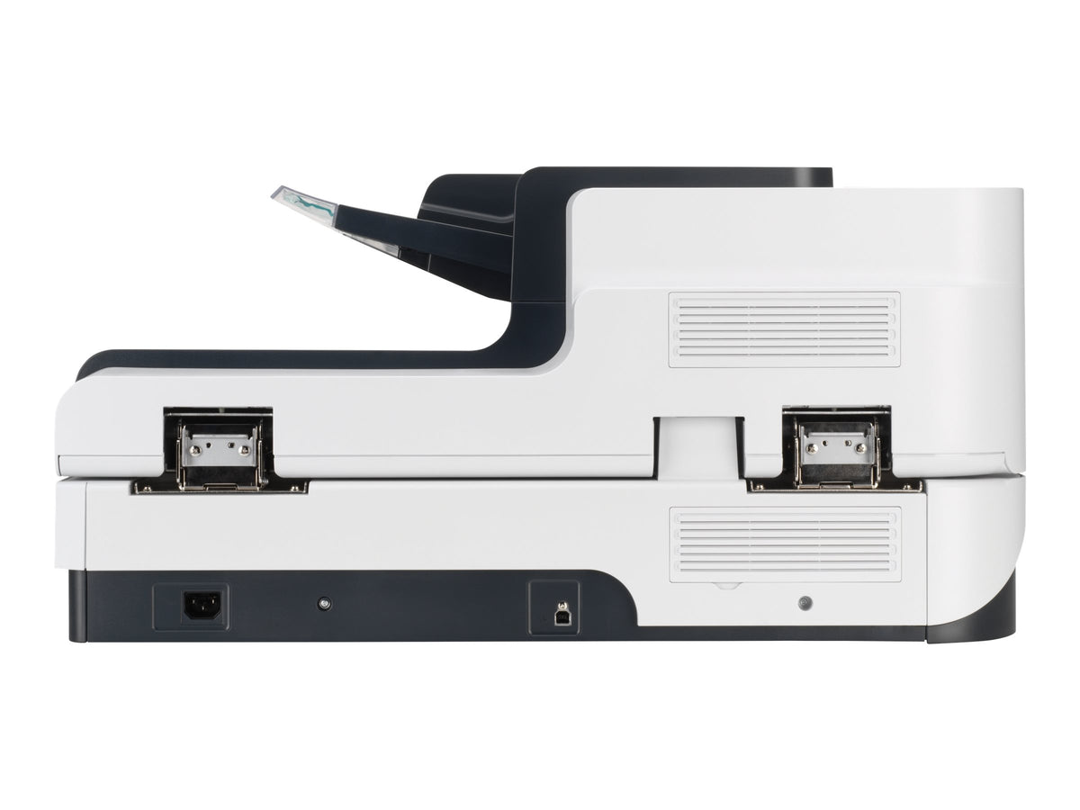 HP ScanJet Enterprise Flow N9120 fn2 - Escáner de documentos - plano: CCD / ADF: CIS - a dos caras - A3/Ledger - 600 ppp x 600 ppp - hasta 120 ppm (mono) / hasta 120 ppm (color) - Alimentador automático de documentos (ADF) (200 hojas) - hasta 20000 explor