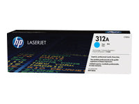 HP 312A - Cián - original - LaserJet - cartucho de tóner (CF381A) - para Color LaserJet Pro MFP M476dn, MFP M476dw, MFP M476nw-12