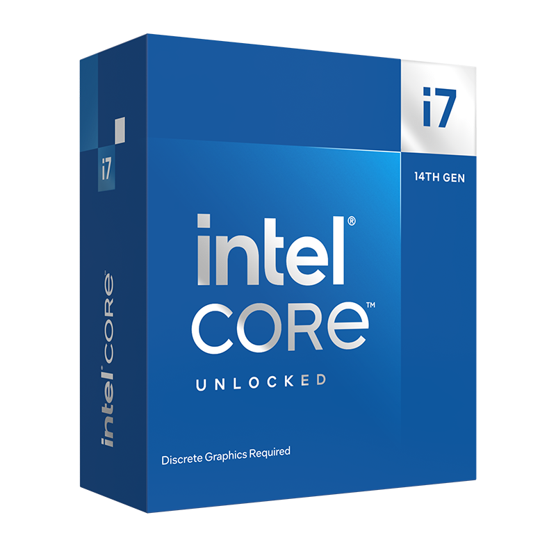 Intel Core i7 i7-14700KF - 3.4 GHz - 20 núcleos - 28 hilos - 33 MB caché - FCLGA1700 Socket - Caja-1