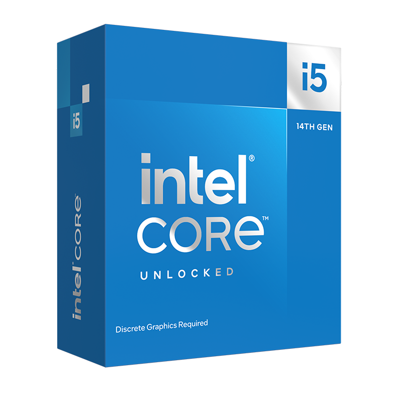 Intel Core i5 i5-14600KF - 3.5 GHz - 14 núcleos - 20 hilos - 24 MB caché - FCLGA1700 Socket - Caja-6