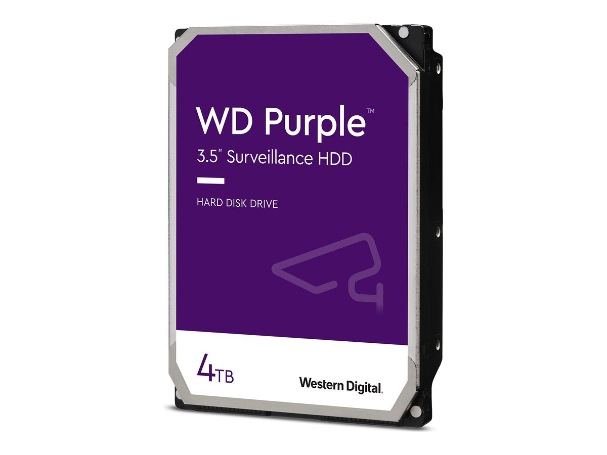WD Purple WD43PURZ - Disco duro - 4 TB - vigilancia - interno - 3.5" - SATA 6Gb/s - 5400 rpm - búfer: 256 MB