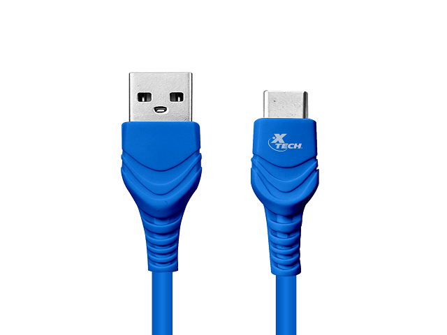 Xtech - USB cable - 4 pin USB Type A - USB Type-C - 1.2 m - Bag of 10 un XTG-238
