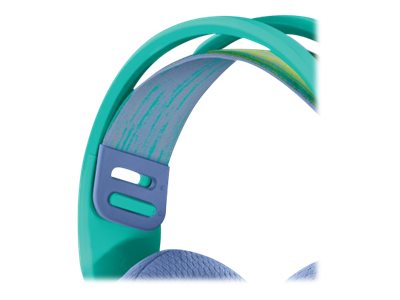 Logitech G G335 Wired Gaming Headset - Auricular - tamaño completo - cableado - conector de 3,5 mm - menta - certificado Discord-9