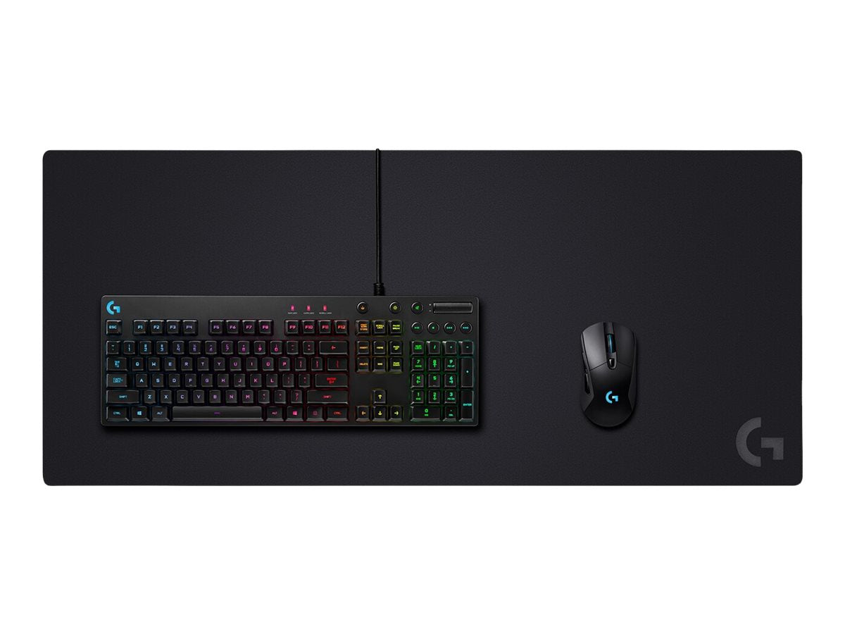 Logitech G G840 Extra Large Gaming Mouse Pad, Optimized for Gaming Sensors, Moderate Surface Friction, Non-Slip Mouse Mat, Mac and PC Gaming Accessories, 900 x 400 x 3 mm; - Alfombrilla de ratón - gaming - talla XL - negro-12