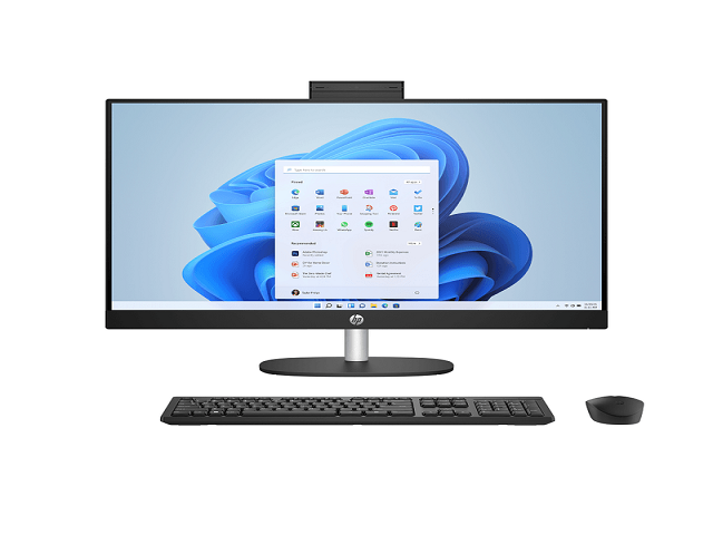 HP 24-cr0008la - All-in-one - AMD Ryzen 5 7520U / 4.3 GHz - 8 GB - DDR5 SDRAM - 512 GB HDD - 24" - AMD Radeon Graphics - Windows 11 Home-1