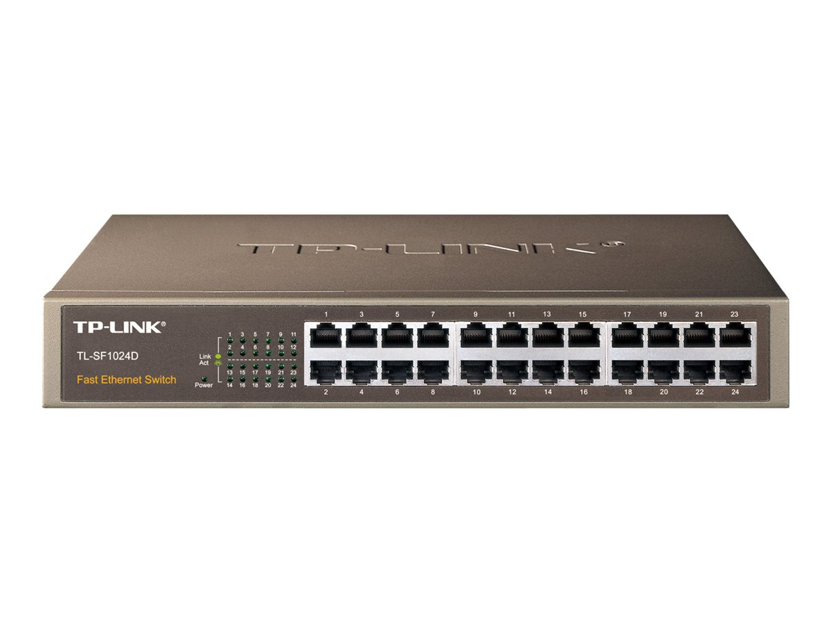 TP-Link TL-SF1024D - Conmutador - 24 x 10/100 - sobremesa-8