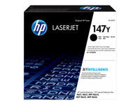 HP 147Y - Rendimiento extra alto - negro - original - LaserJet - cartucho de tóner (W1470Y) - para LaserJet Enterprise MFP M634, MFP M637; LaserJet Enterprise Flow MFP M634, MFP M635-10