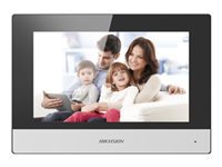 Hikvision DS-KH6320-WTE1 - Sistema de intercomunicación de vídeo - inalámbrico, cableado (LAN 10/100, 802.11b, 802.11g, 802.11n) - 7" monitor LCD-2