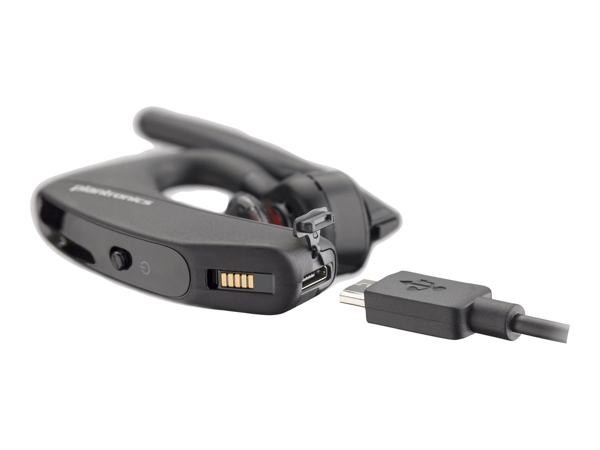 Poly Voyager 5200 - Voyager 5200 series - auricular - en oreja - montaje encima de la oreja - Bluetooth - inalámbrico - USB-A a través de adaptador Bluetooth - negro - Certificado para Equipos de Microsoft-12