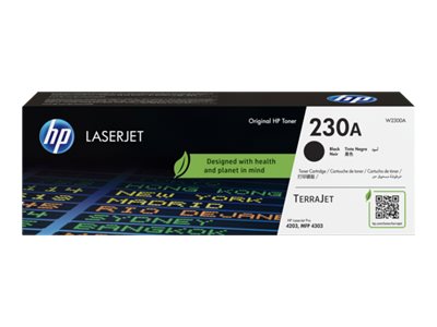 HP 230A - Negro - original - LaserJet - cartucho de tóner (W2300A) - para Color LaserJet Pro 4201, 4203, MFP 4301, MFP 4303-4