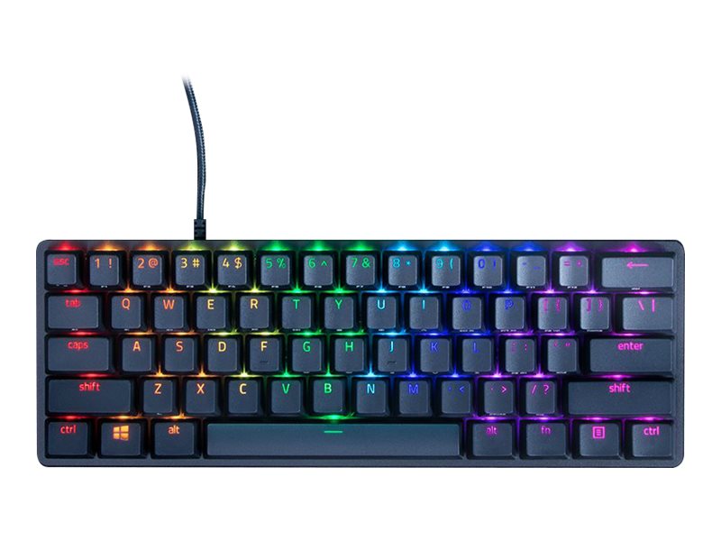 Razer Huntsman Mini - Teclado - retroiluminación - USB - EE. UU. - interruptor: Razer Linear Optical - negro-17