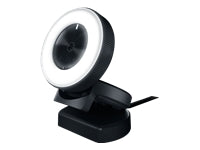 Razer Kiyo - Webcam - color - 4 MP - 1920 x 1080 - audio - USB 2.0 - MJPEG, H.264, YUV2