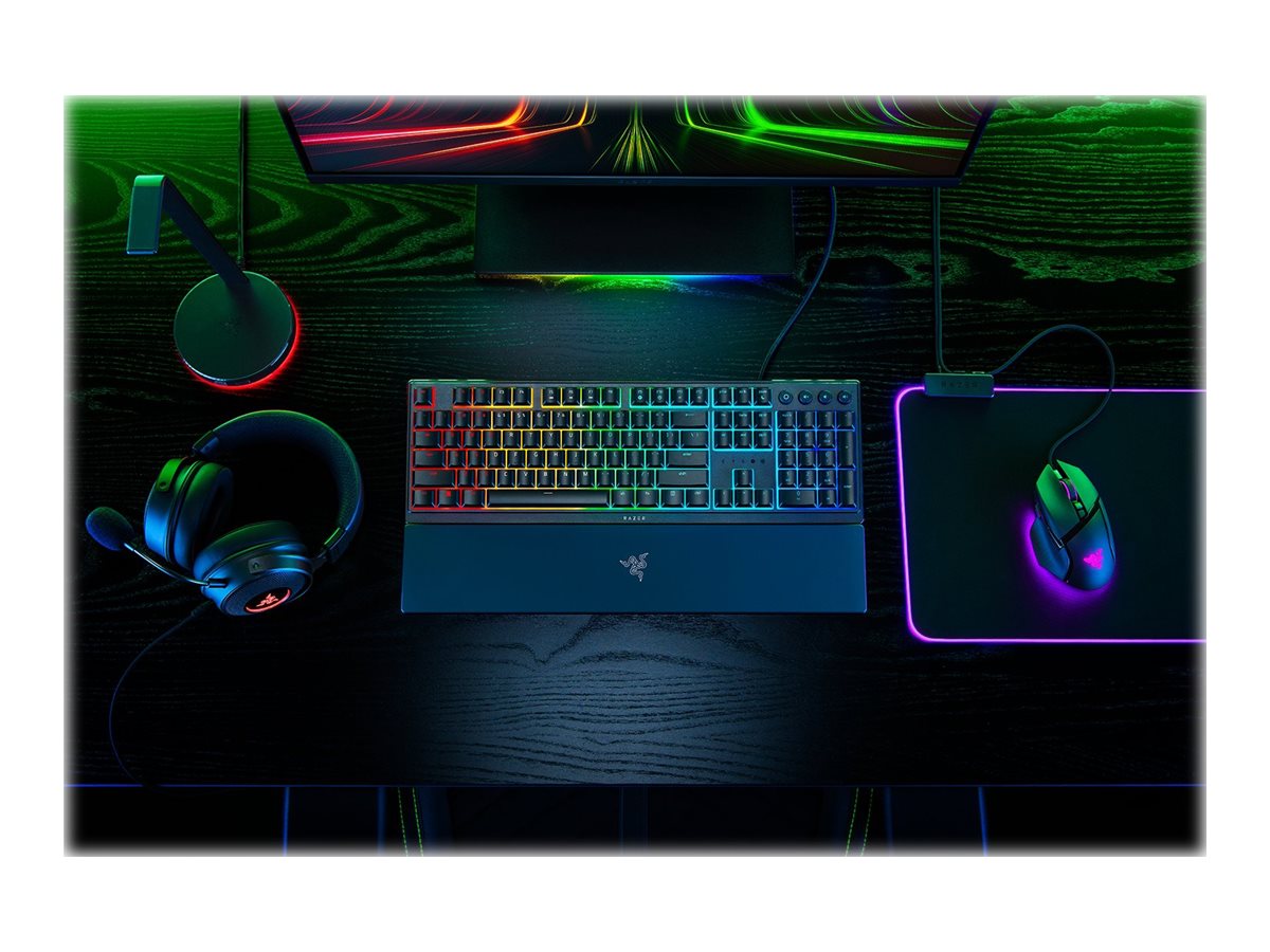 Razer Ornata V3 - Teclado - perfil bajo - retroiluminación - QWERTY - EE. UU.-8