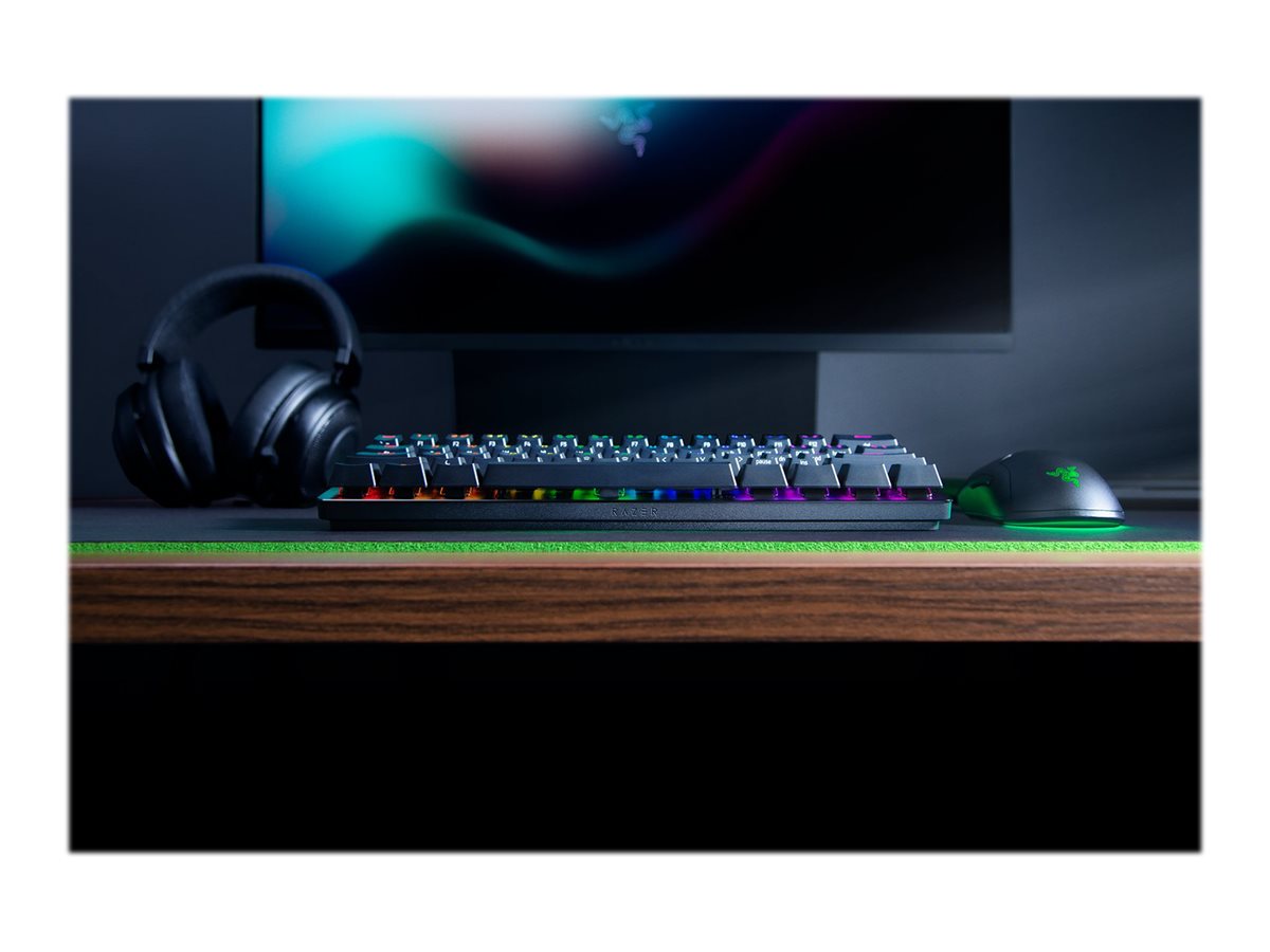 Razer Huntsman Mini - Teclado - retroiluminación - USB - EE. UU. - interruptor: Razer Linear Optical - negro-14