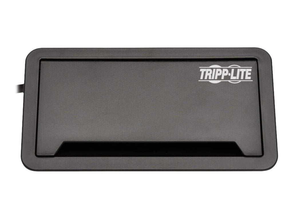Eaton Tripp Lite Series Power It! - Banda de potencia (montable en superficie) - 15 A - CA 120 V - input: NEMA 5-15P - conectores de salida: 2 (2 de NEMA 5-15R, 4 x USB) - 3.05 m cable - negro-5