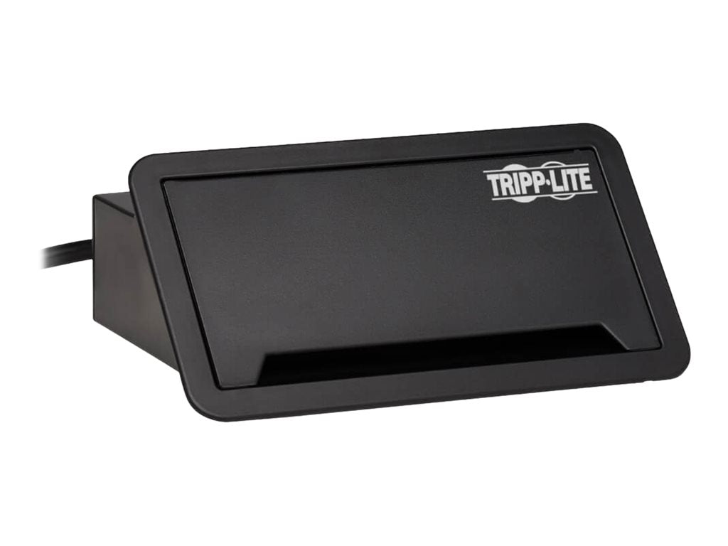 Eaton Tripp Lite Series Power It! - Banda de potencia (montable en superficie) - 15 A - CA 120 V - input: NEMA 5-15P - conectores de salida: 2 (2 de NEMA 5-15R, 4 x USB) - 3.05 m cable - negro-7
