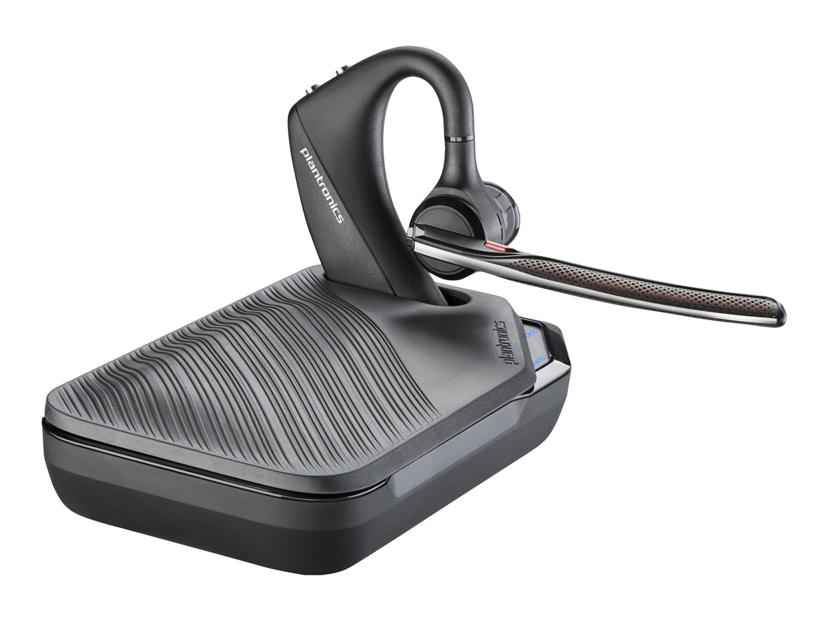 Poly Voyager 5200 - Voyager 5200 series - auricular - en oreja - montaje encima de la oreja - Bluetooth - inalámbrico - USB-A a través de adaptador Bluetooth - negro - Certificado para Equipos de Microsoft-16