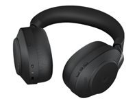 Jabra Evolve2 85 MS Stereo - Auricular - tamaño completo - Bluetooth - inalámbrico, cableado - cancelación de sonido activo - conector de 3,5 mm - aislamiento de ruido - negro - Certificado para Equipos de Microsoft-9