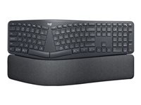 Logitech ERGO K860 - Teclado - inalámbrico - 2.4 GHz, Bluetooth 5.0 - grafito-6